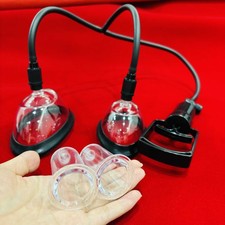 Brustwarzen Sauger Klemmen Brust Klitoris Pumpe Vakuum Saugnapf DE Für Frauen