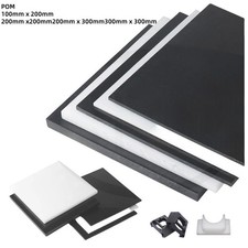 POM Zuschnitt POM Platte Dicke 1 mm - 60mm Kunststoffplatte Platten Weiß Schwarz