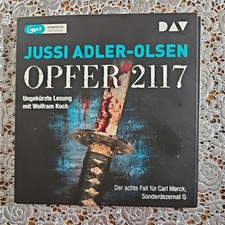 Hörbuch: Opfer 2117 - Jussi Adler-Olsen - 8. Fall für Carl Mørck- 2 MP3 CDs 