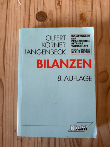 Bilanzen olfert körner - bilanzen, /