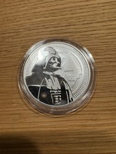 Star Wars Darth Vader 2017 Münze Silber 1 Oz. 999 Niue 2 Dollars