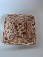 Weidenkorb - Quadratisch- Eckig - L 40cm- H 16cm- Breit 40cm