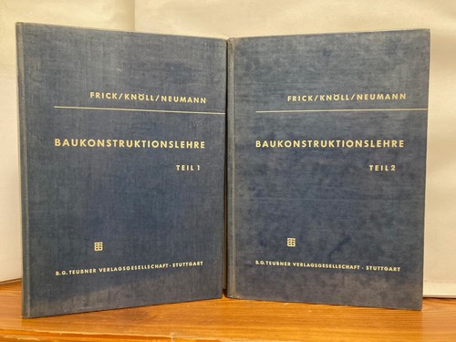 Baukonstruktionslehre teil - baukonstruktionslehre, 1