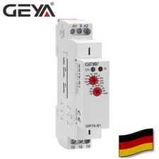 GEYA On Delay Off Delay Timer Relay Relais Zeit Delay Relais 16A AC/DC12V-240V