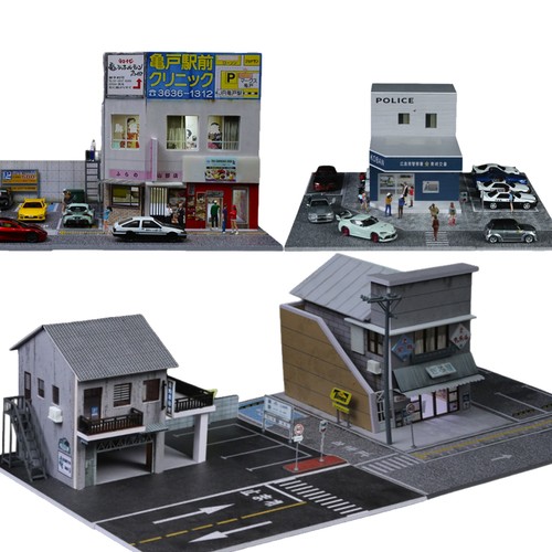 Diorama garage modell led - garage,