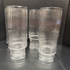 Ferm Ripple Long Drink Glasses