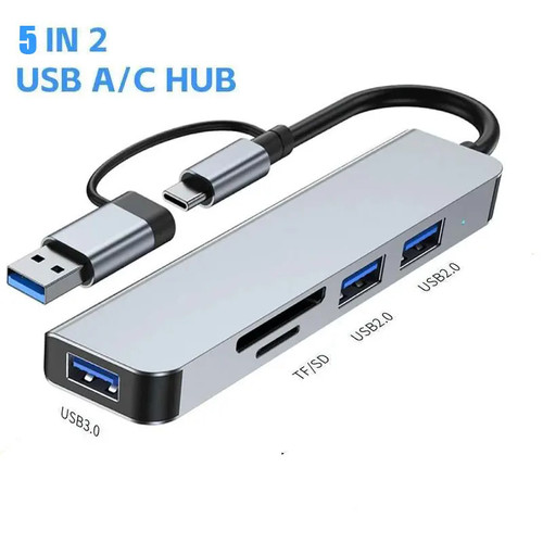 Port usb hub - 5-port-usb-c-hub, (usb