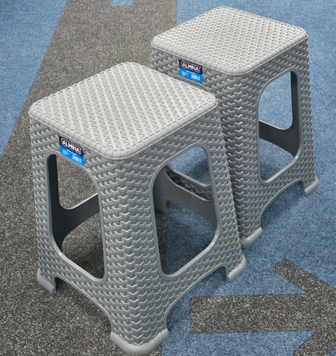 Hocker tabure stapelhocker - 2x,