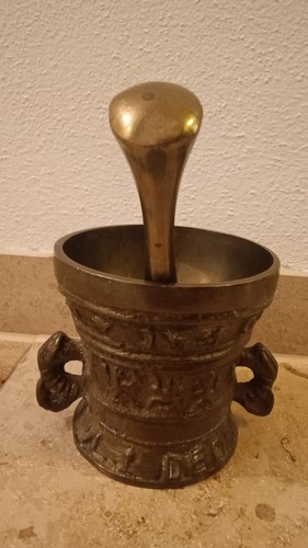 Mörser apothekenmörser mit - mörser/apothekenmörser,