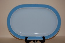 Platte 33/22cm blau Duo Metric blau anders Rosenthal NEUwertig