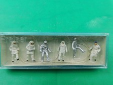 D12 Preiser H0 Figuren Set 14205 Feuerwehrmänner mit Schutzanzug OVP TOP