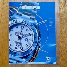 Rolex Explorer II WD  White Dial Wempe 1994 Vintage Watch Ad Werbung Reklame