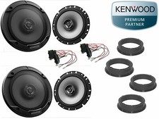 Kenwood passend für VW Golf 4 IV Lautsprecher Boxen Set Tür Vorn + Hinten 600 W