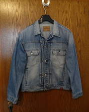 Jeansjacke, Herren, Bigstar, Denim Culture, Gr. M, blau.