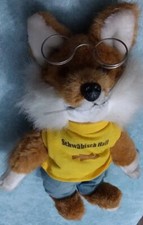 Plüsch Fuchs Bausparfuchs Stofftier Fuchs Schwäbisch Hall 28,5 cm Kult 