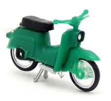 Herpa 053136-004 Simson KR 51/1 Schwalbe Motorrad mit DDR grün Roller - 1:87 H0
