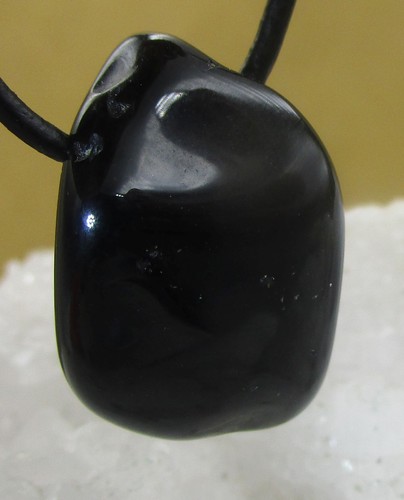 Onyx trommelstein gebohrt - ,