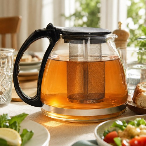 Teekanne glasteekanne 1300ml - glasteekanne, &