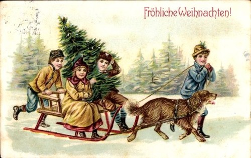 Präge glückwunsch - ak,