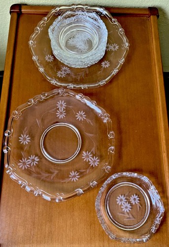 Tlg vintage glasgeschirr - vintage,