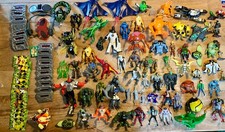 Ben 10 Figuren Sammlung Omnitrix, Aliens, Fahrzeuge, Karten – Konvolut, Sammlung