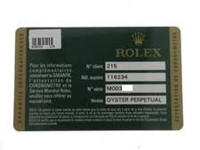 Rolex Datejust 116234 Serial