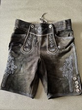 Trachtenlederhose, Krachlederne, Oktoberfest gr.46 von Marjo in braun