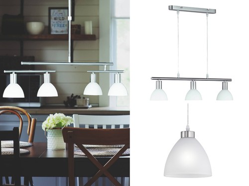 Led pendelleuchten glasschirm - led,
