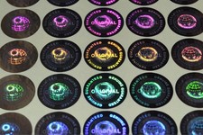 Garantiesiegel Sicherheitssiegel Hologramm-Aufkleber Etiketten Siegel Sicherheit