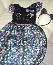 Kostüm,Katzenkostüm,Mädchen,Karneval, 2tlg.Gr.116,(5-6J),