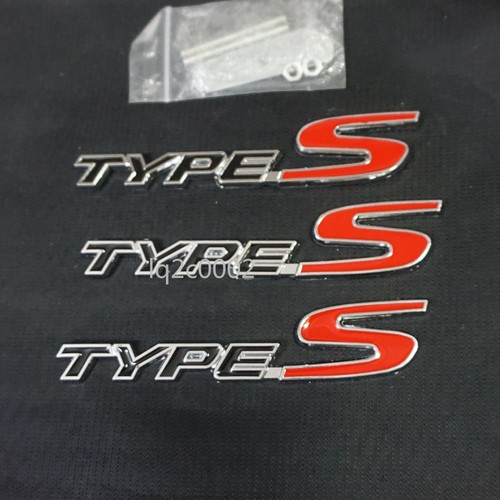 Silver black red type - silver, type-s