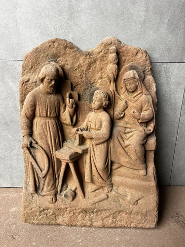 Hlg familie wandbild relief - wandbild,