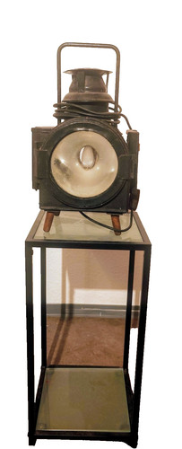 Alte bahnlampe eisenbahnlampe - alte,
