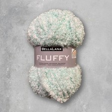 BELLALANA WOLLE FLUFFY TÜRKIS