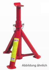 Cartrend Unterstellbock, 2 t. Traglast, höhenverstellbar 276 bis 363 mm  50290