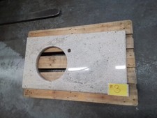 Granitplatte #3 grau / Kashmire white - 111x60 cm f. Unterbauspüle Arbeitsplatte