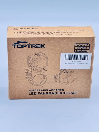 Toptrek fahrradlicht set - fahrradlicht, usb