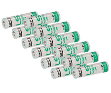 12x Saft Lithium 3,6V Batterie