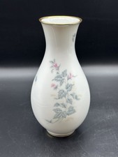 Vase Porzellan Thomas R   Blüten Dekor bauchige Form