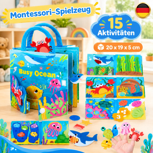 Busy buch für kleinkinder - busy,
