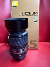 Nikon Lens AF-S Micro Nikkor 85mm 1:3,5G ED DX VR IF Micro 1:1