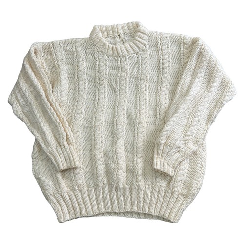 Vintage aran strickpullover - aran,