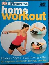 15 Minute Home Workout: Pilates > Yoga > Body Toning > Abs (Includes DVD) [Paper