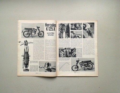 Motorrad fuhr hercules - k, 125