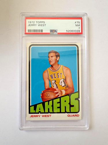 Jerry west 1972 topps psa - jerry,