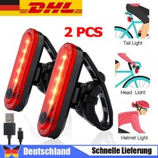 USB Aufladbar 2PCS MTB Fahrrad