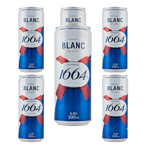 Kronenbourg 1664 blanc - 6x, bier