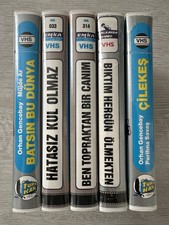 Orhan Gencebay, 5 x VHS Videokassetten