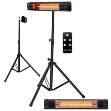 Quarz Heizstrahler Terrassenstrahler Infrarotstrahler IP20 Elektro Heizgerät