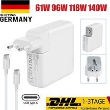 140W 96W 87W 61W USB-C Netzteil Ladegerät für Apple Macbook Pro Air + Ladekabel 